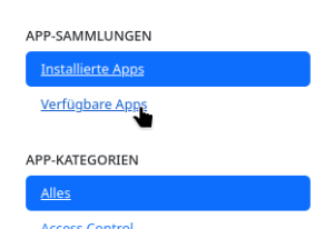 App-Verwaltung